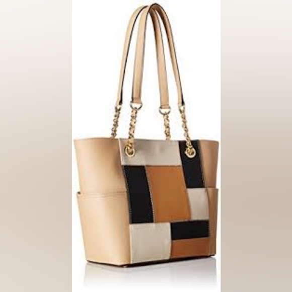 Calvin Klein Patchwork Large Tote Bag - Picture 4 of 6